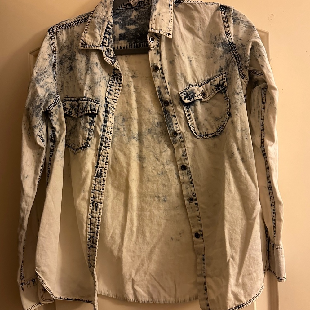 a button down shirt